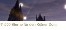 11.000 Sterne f�r den K�lner Dom