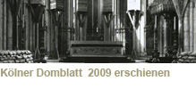 Das K�lner Domblatt ist erschienen