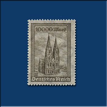 August 1956, wurde der kölner dom feierlich wiedereröffnet. Briefmarke Deutsche Post 10 Grün Kölner Dom : Briefmarken 1