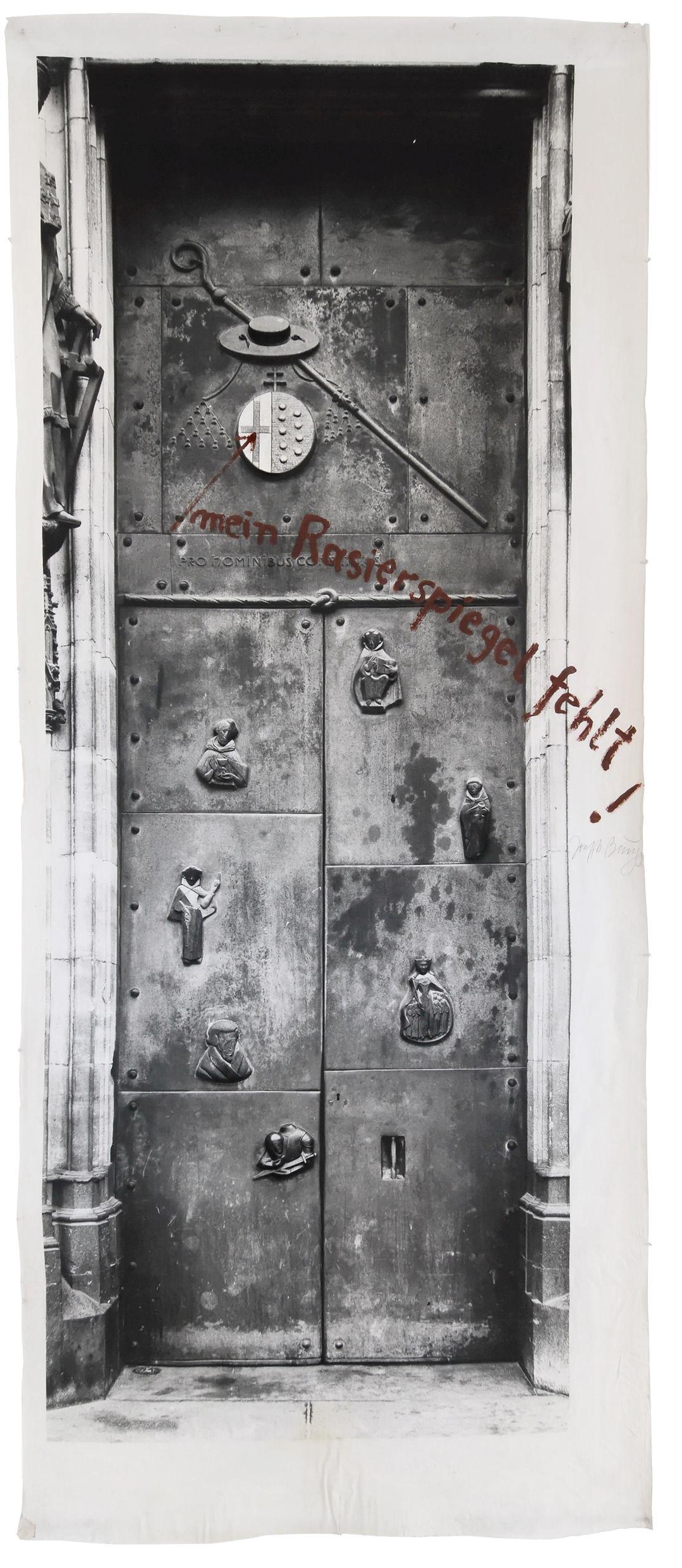 Bischofstür_Ohne Titel (Mein Kölner Dom)_1980_Photo A. Gossens Joseph Beuys.jpg