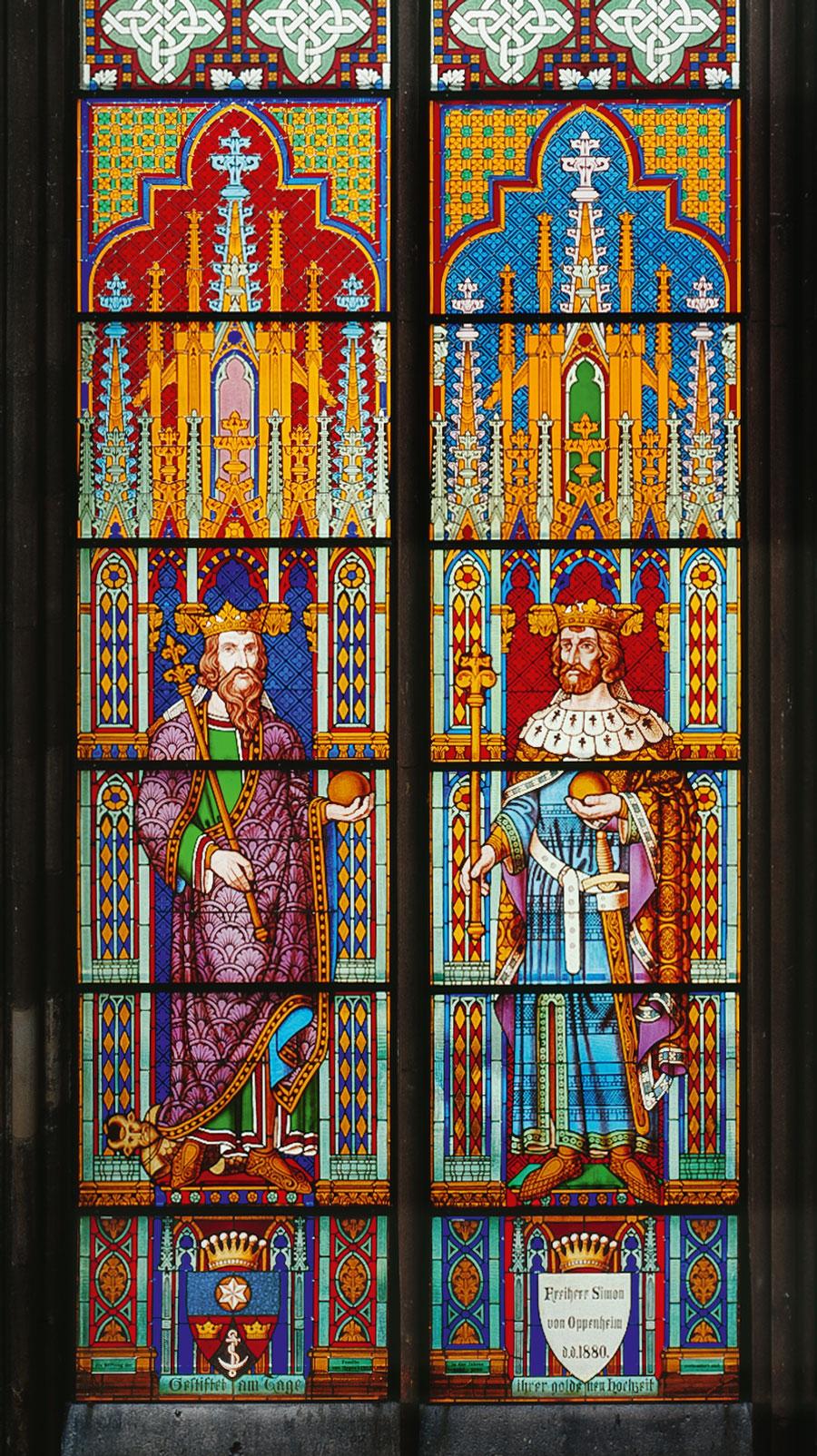 Solomon Reed Window Kölner Dom | The Solomon window