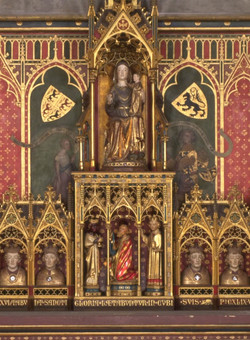 Dreikönigenaltar in der Achskapelle