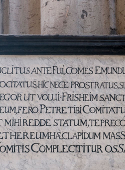 Epitaph Graf Emundus von Friesheim