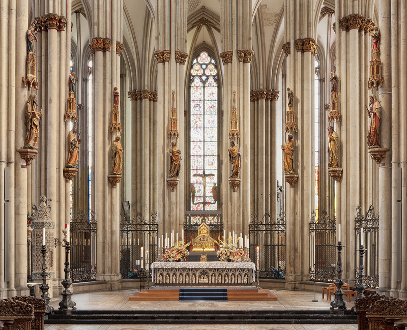 Hohe Domkirche zu Köln, Dombauhütte; Foto: Matz und Schenk