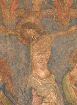 Wandmalereien in der Agneskapelle